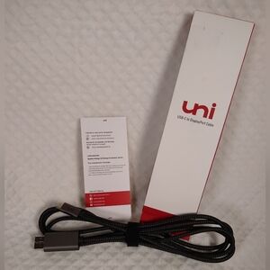 Uni USB-C to DisplayPort 6Ft Cable